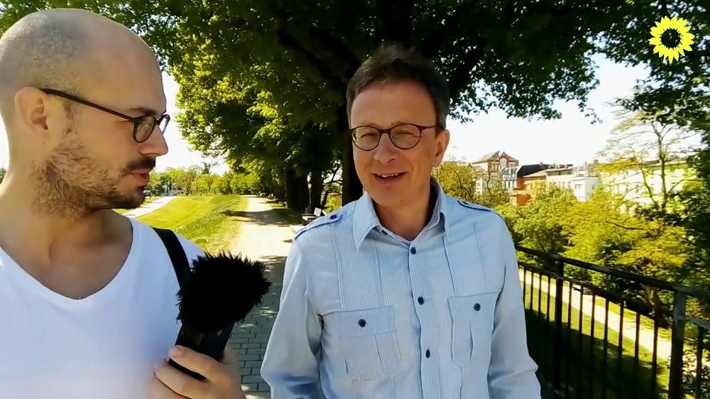 Spaziergang Im Grünen: Tom Rückborn im Gespräch mit Uwe Flachsmeyer